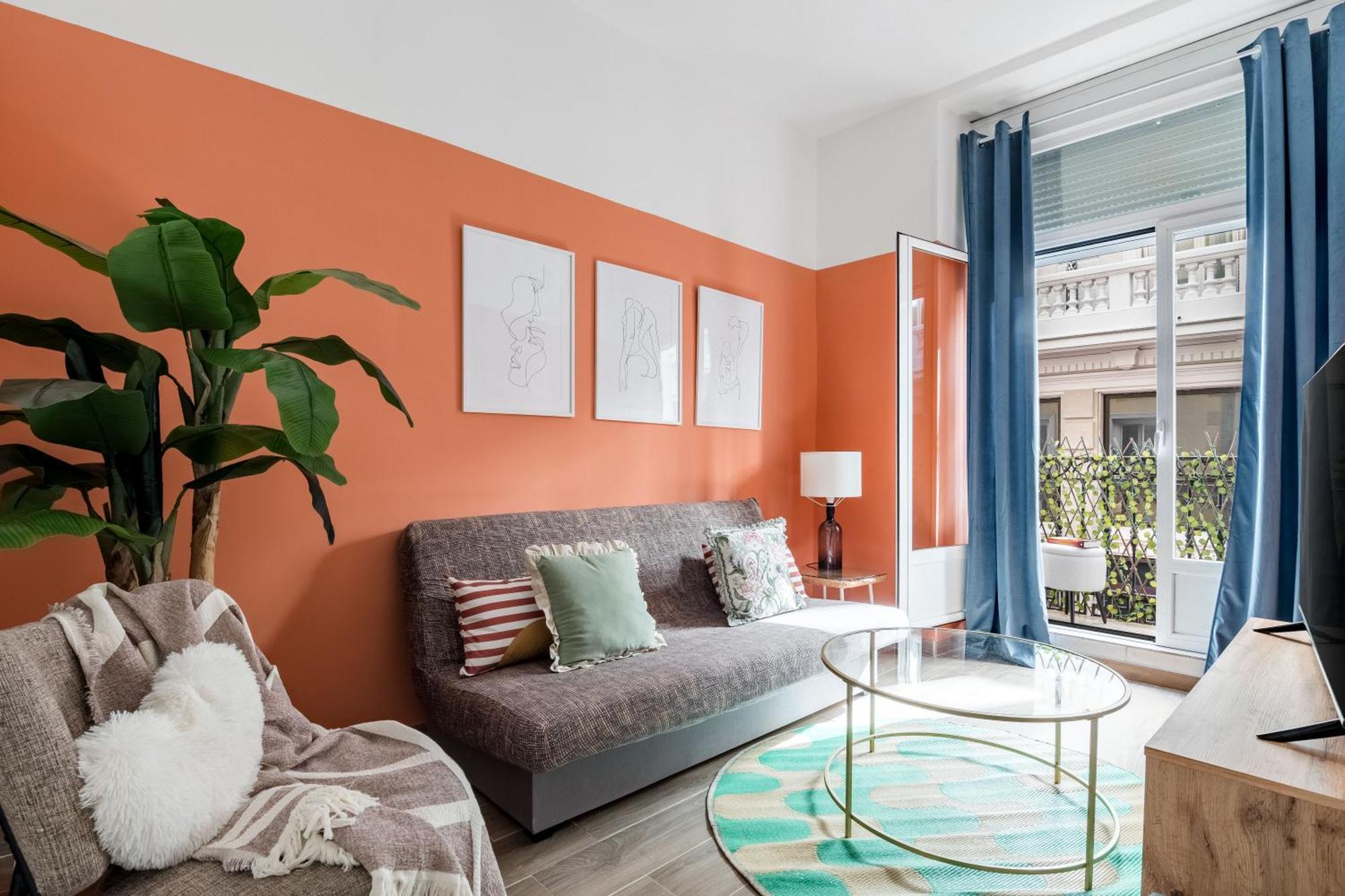 Ferienwohnung Charming Gran Via Madrid Exterior foto