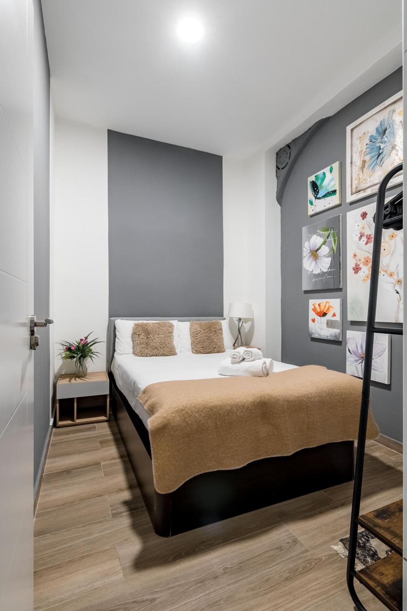 Ferienwohnung Charming Gran Via Madrid Exterior foto